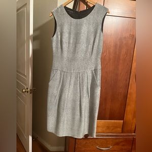 Lafayette 148 Sleeveless white and black midi dress that never been worn